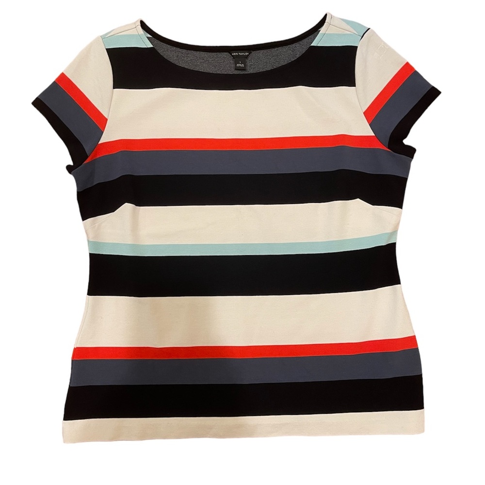 🌺 Like new Ann Taylor Striped Top